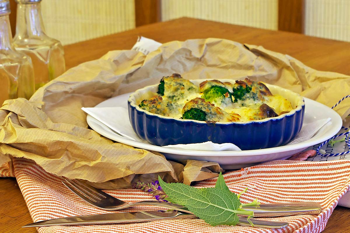 Λαχανικά au gratin