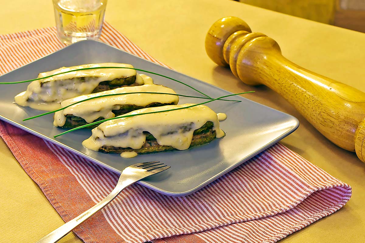 Ιταλικά κολοκυθάκια γεμιστά