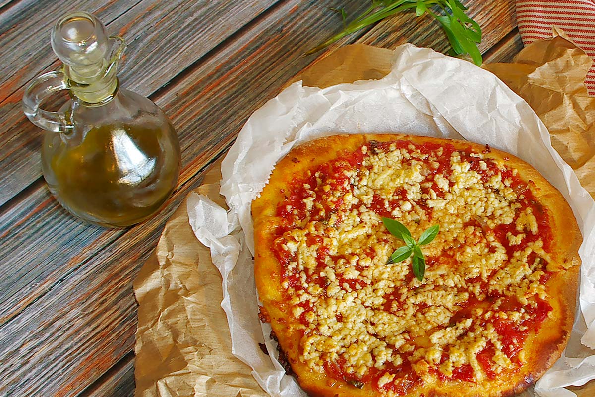 Πίτσα με ταλαγάνι Πέτρας