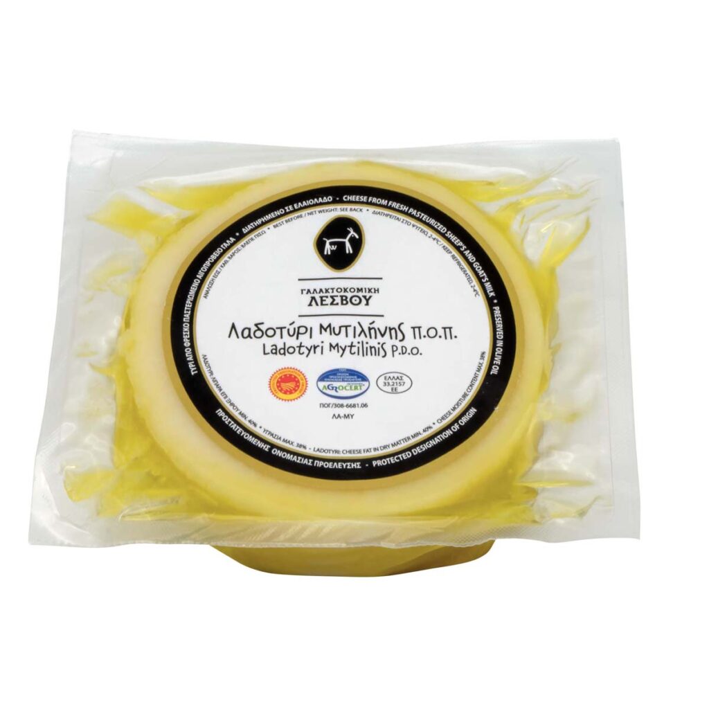 ΛΑΔΟΤΥΡΙ ΜΥΤΙΛΗΝΗΣ Π.Ο.Π. με ελαιόλαδο 20x230gr