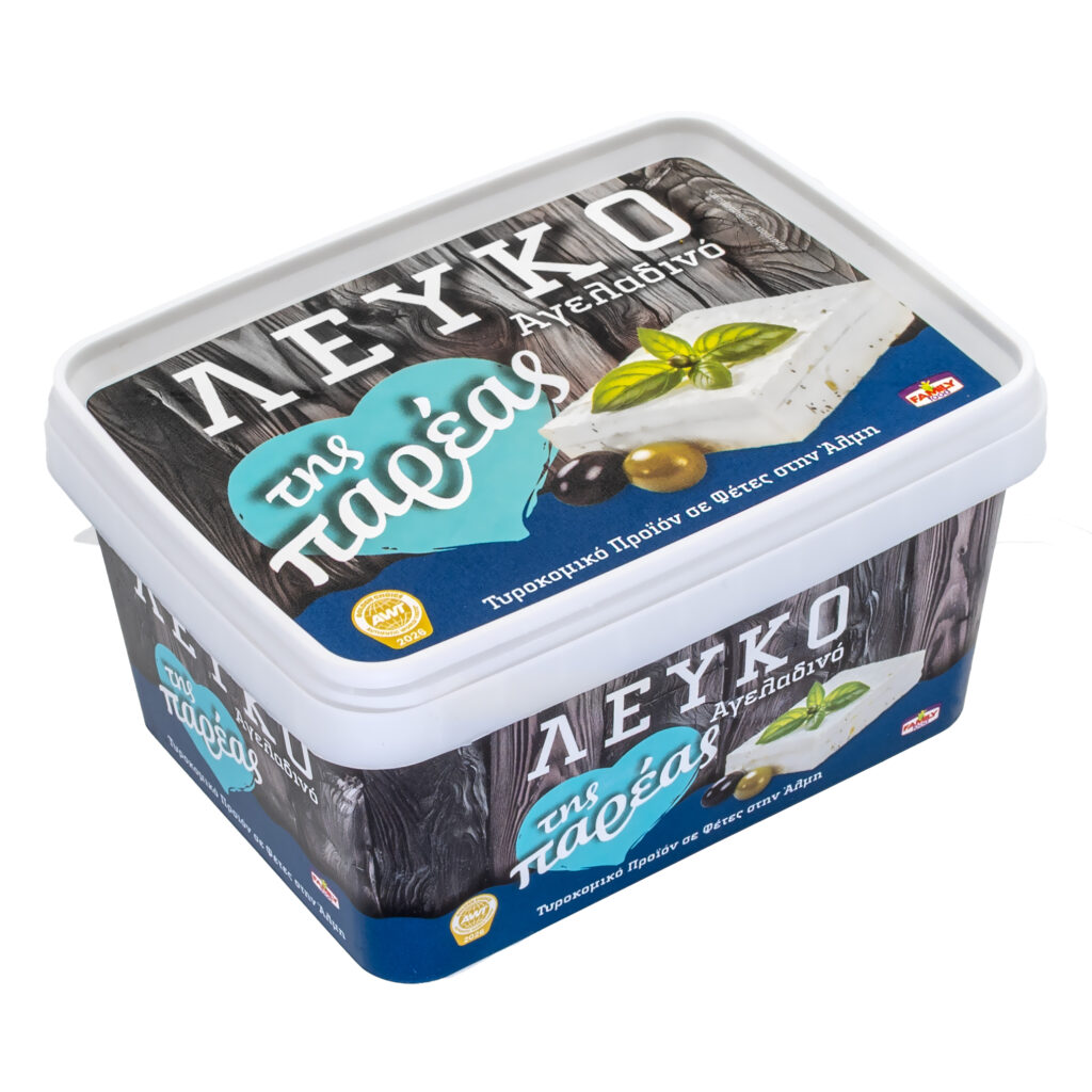 ΛΕΥΚΟ “ΤΗΣ ΠΑΡΕΑΣ” τάπερ 9x300gr