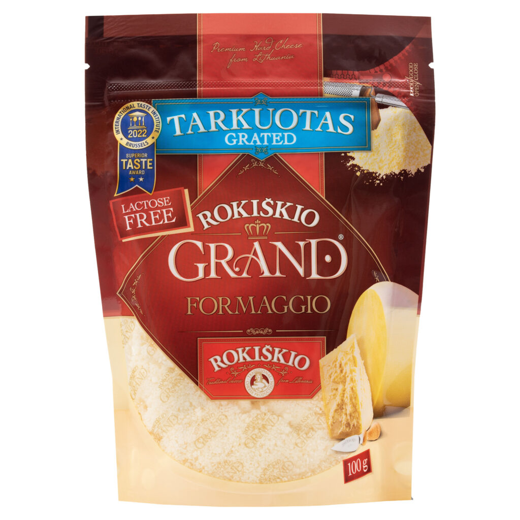GRAND σκληρό τυρί μακράς ωρίμανσης τριμμένο (πούδρα) 10x100gr