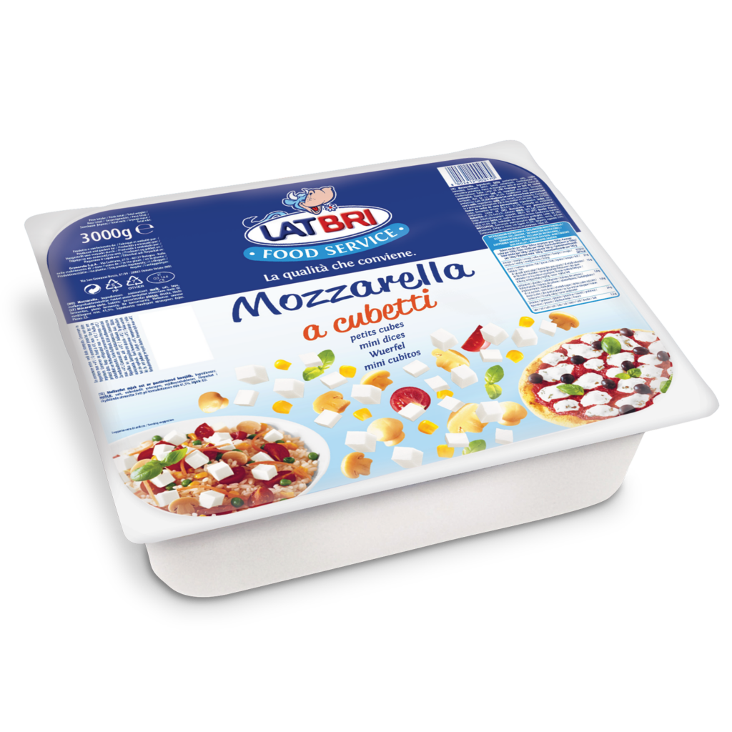 LAT BRI MOZZARELLA CUBETTI